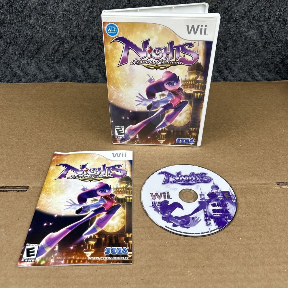 NiGHTS: Journey of Dreams (Nintendo Wii Game Complete Tested !